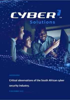 Critical Observations of The South African Cyber Security Industry